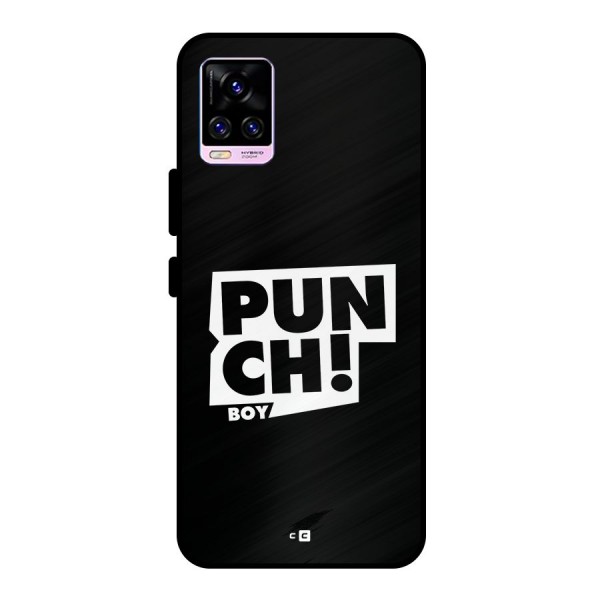 Punch Boy Metal Back Case for Vivo V20 Pro