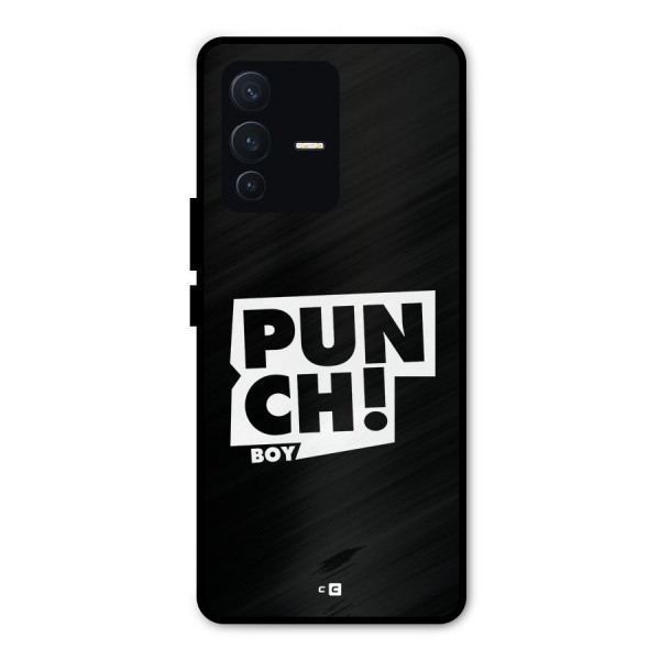 Punch Boy Metal Back Case for Vivo V23 Pro