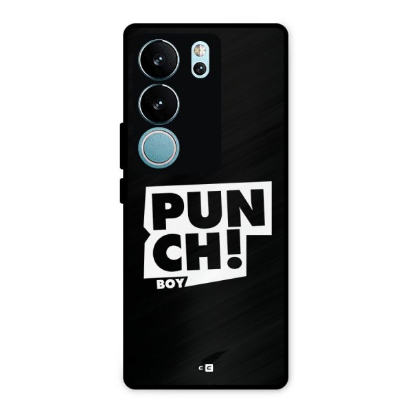 Punch Boy Metal Back Case for Vivo V29 Pro