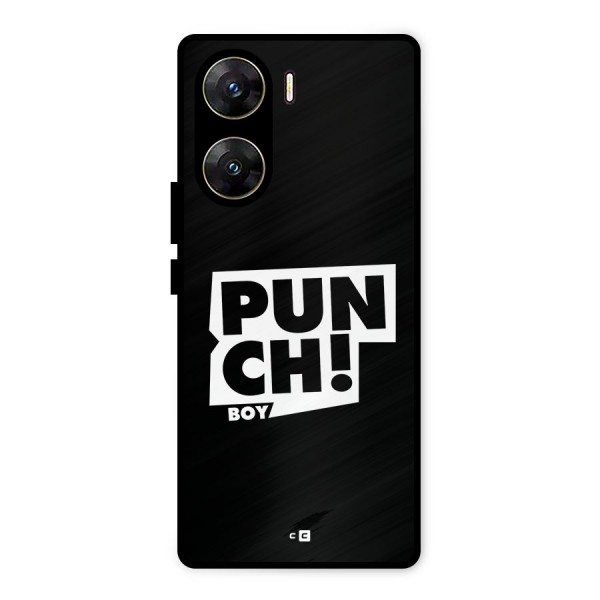 Punch Boy Metal Back Case for Vivo V29e