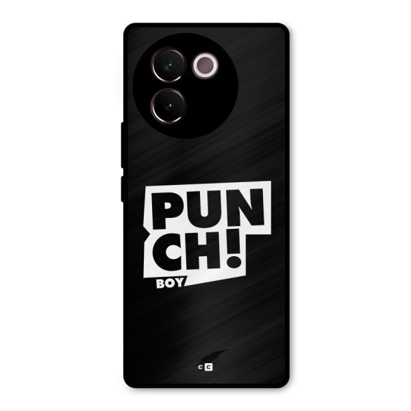 Punch Boy Metal Back Case for Vivo V30e