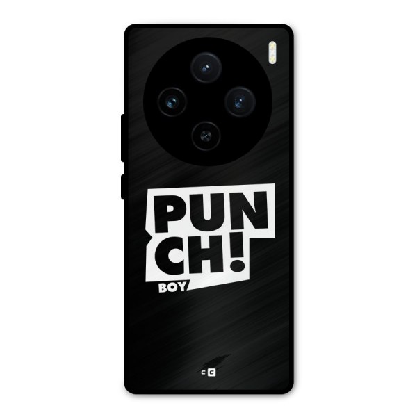 Punch Boy Metal Back Case for Vivo X100