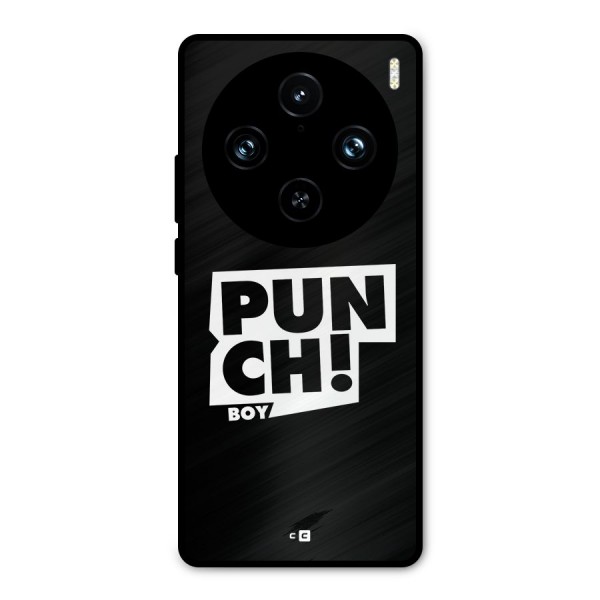 Punch Boy Metal Back Case for Vivo X100 Pro