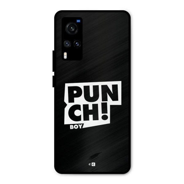 Punch Boy Metal Back Case for Vivo X60