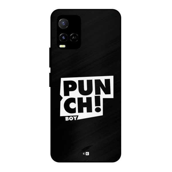 Punch Boy Metal Back Case for Vivo Y21