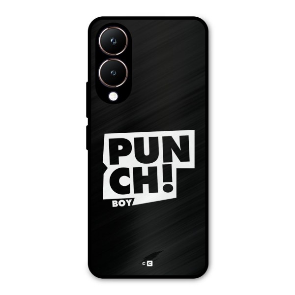 Punch Boy Metal Back Case for Vivo Y28