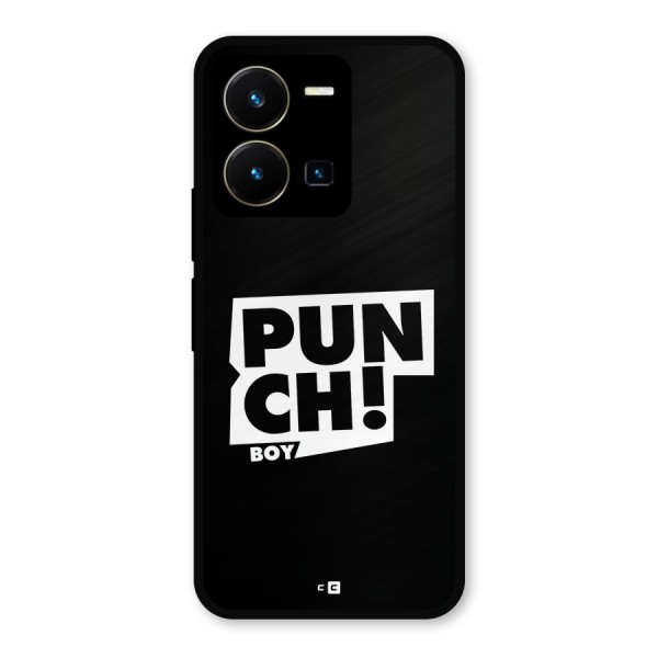 Punch Boy Metal Back Case for Vivo Y35