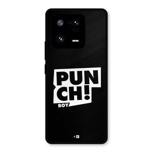 Punch Boy Metal Back Case for Xiaomi 13 Pro