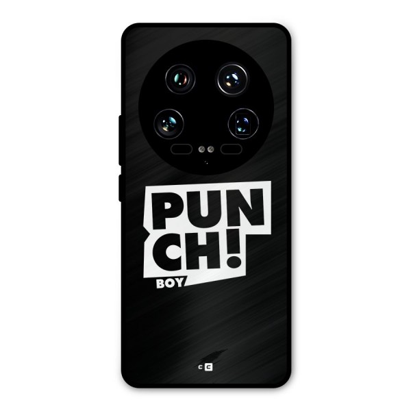 Punch Boy Metal Back Case for Xiaomi 14 Ultra