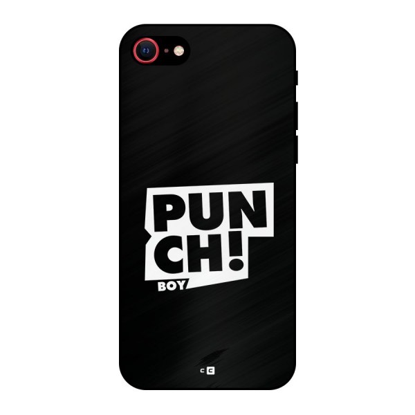 Punch Boy Metal Back Case for iPhone 7