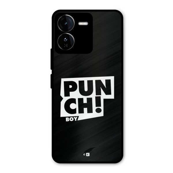 Punch Boy Metal Back Case for iQOO Z9