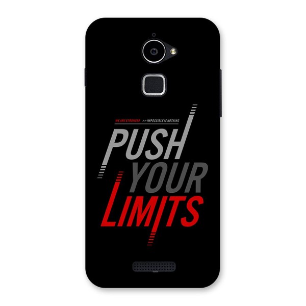 Push Your Limits Back Case for Coolpad Note 3 Lite