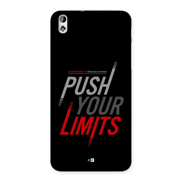 Push Your Limits Back Case for Desire 816g