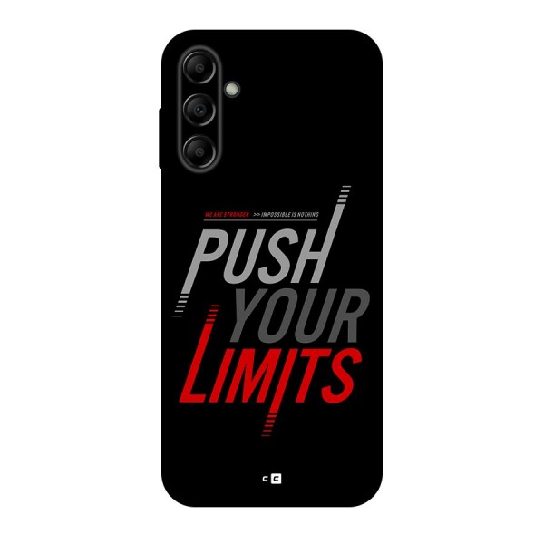 Push Your Limits Back Case for Galaxy A14 5G