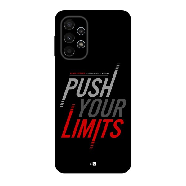 Push Your Limits Back Case for Galaxy A23