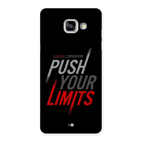 Push Your Limits Back Case for Galaxy A5 (2016)