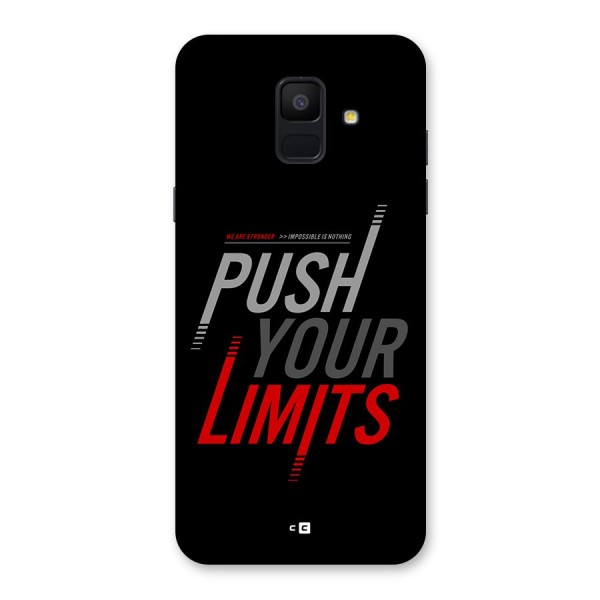 Push Your Limits Back Case for Galaxy A6 (2018)