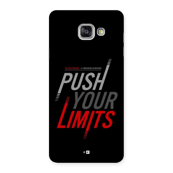 Push Your Limits Back Case for Galaxy A7 (2016)