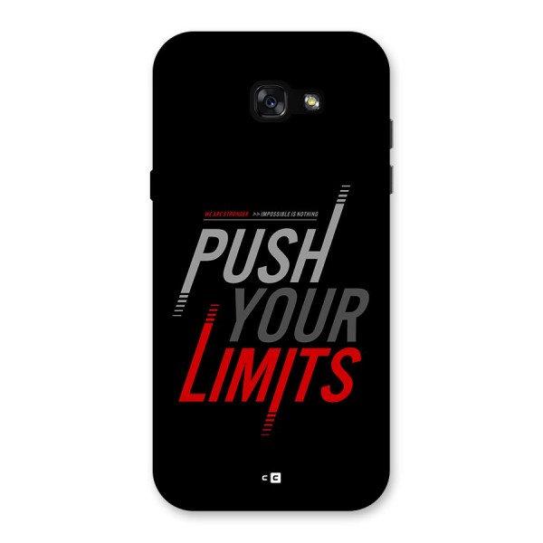 Push Your Limits Back Case for Galaxy A7 (2017)