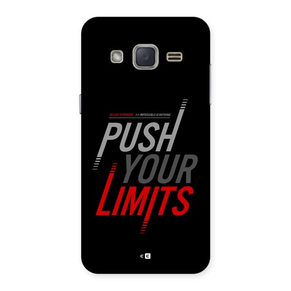 Push Your Limits Back Case for Galaxy J2