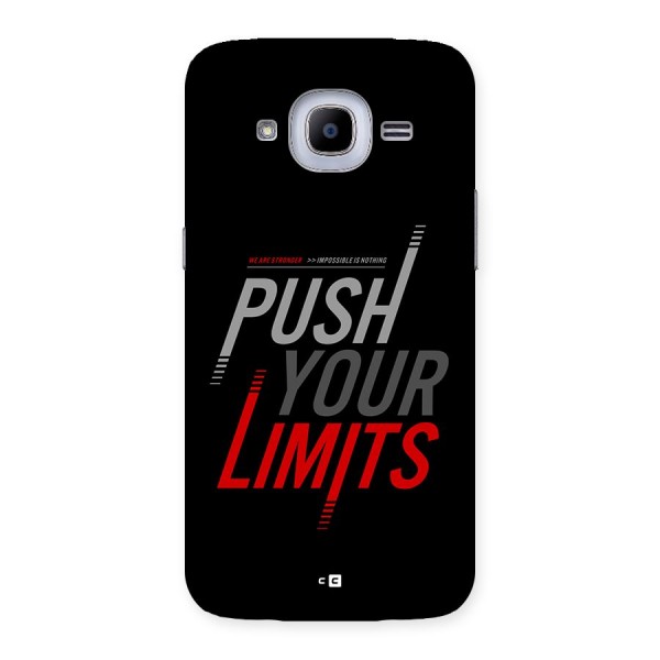 Push Your Limits Back Case for Galaxy J2 2016