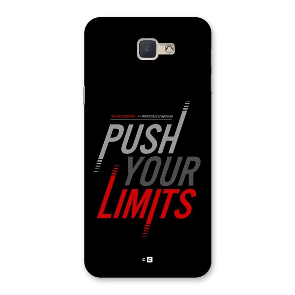 Push Your Limits Back Case for Galaxy J5 Prime