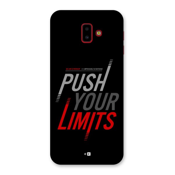 Push Your Limits Back Case for Galaxy J6 Plus