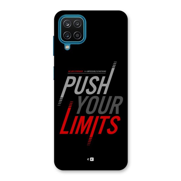 Push Your Limits Back Case for Galaxy M12