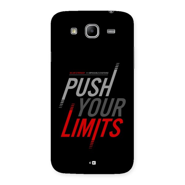 Push Your Limits Back Case for Galaxy Mega 5.8