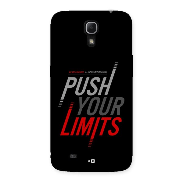 Push Your Limits Back Case for Galaxy Mega 6.3