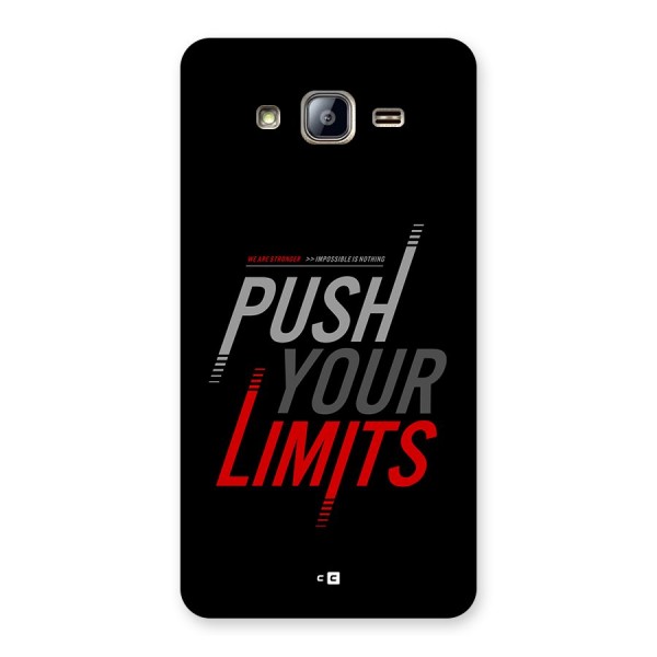 Push Your Limits Back Case for Galaxy On5