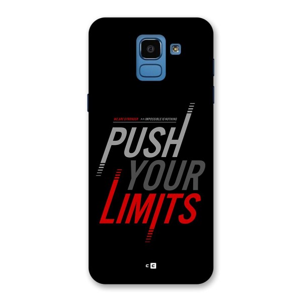 Push Your Limits Back Case for Galaxy On6