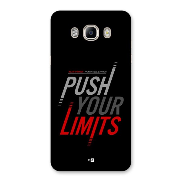 Push Your Limits Back Case for Galaxy On8