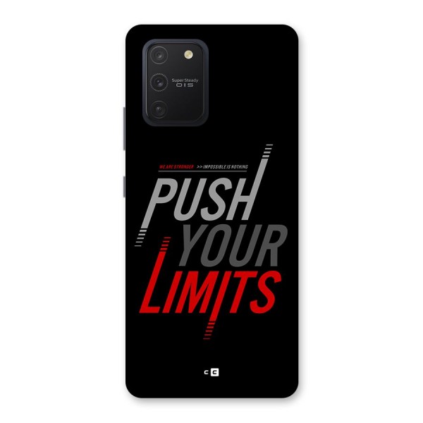 Push Your Limits Back Case for Galaxy S10 Lite