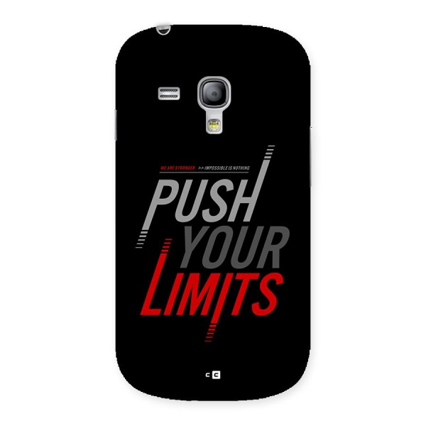 Push Your Limits Back Case for Galaxy S3 Mini