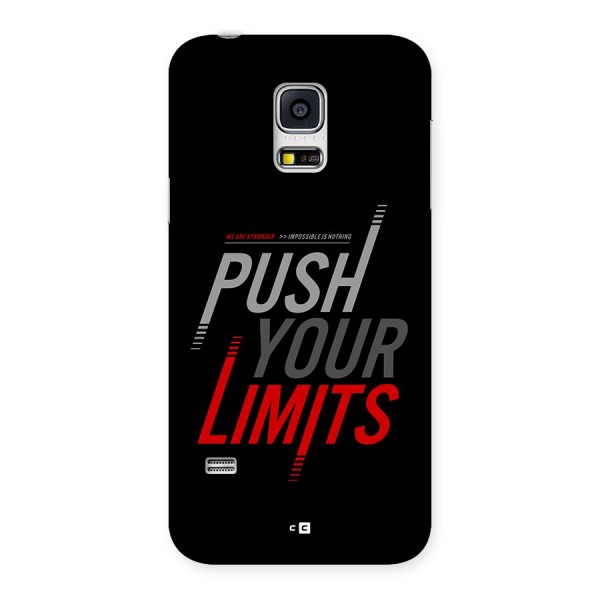 Push Your Limits Back Case for Galaxy S5 Mini