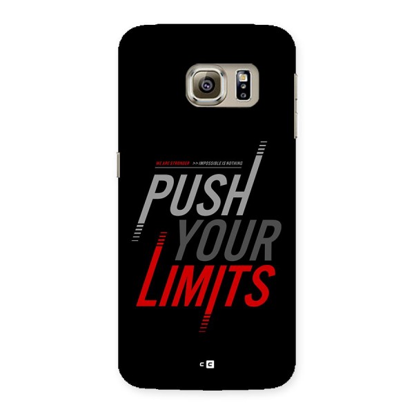 Push Your Limits Back Case for Galaxy S6 Edge Plus