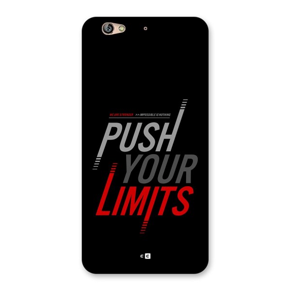 Push Your Limits Back Case for Gionee S6