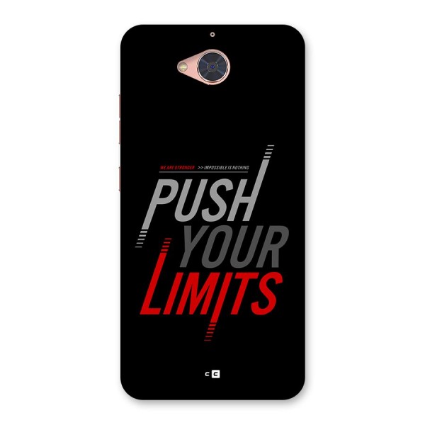 Push Your Limits Back Case for Gionee S6 Pro