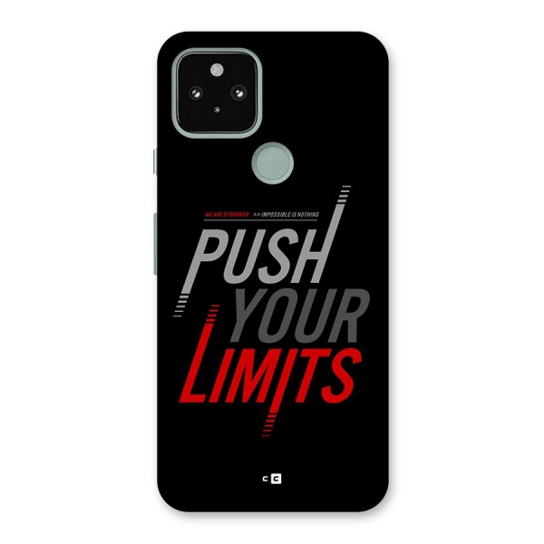 Push Your Limits Back Case for Google Pixel 5