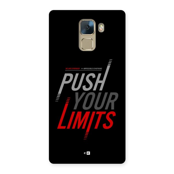 Push Your Limits Back Case for Honor 7