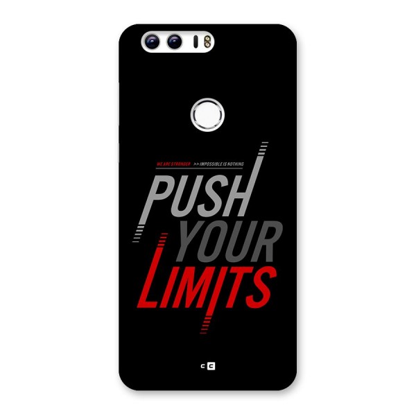 Push Your Limits Back Case for Honor 8