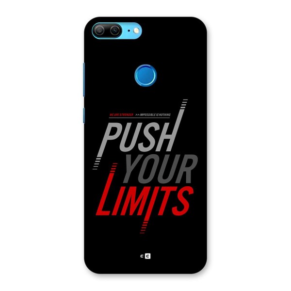 Push Your Limits Back Case for Honor 9 Lite