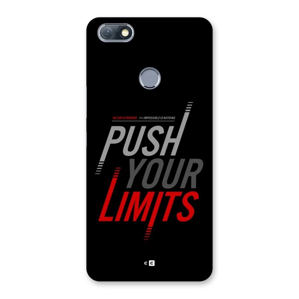 Push Your Limits Back Case for Infinix Note 5