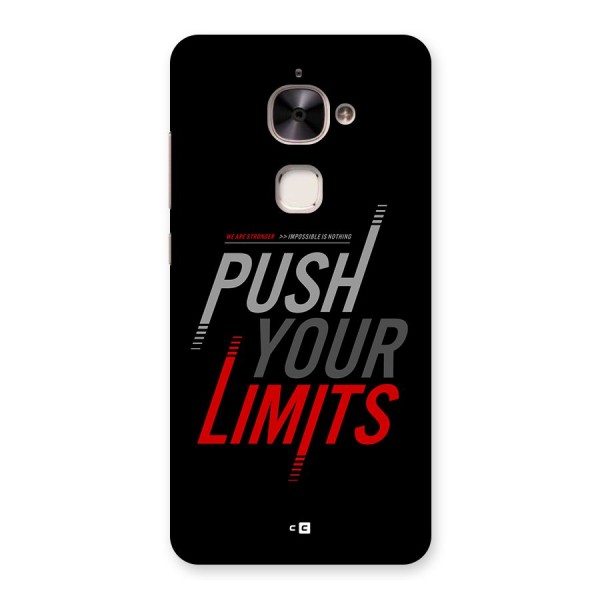 Push Your Limits Back Case for Le 2