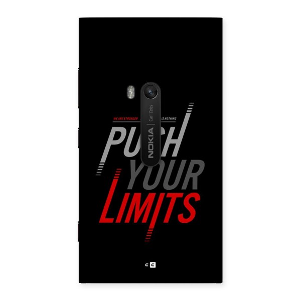 Push Your Limits Back Case for Lumia 920