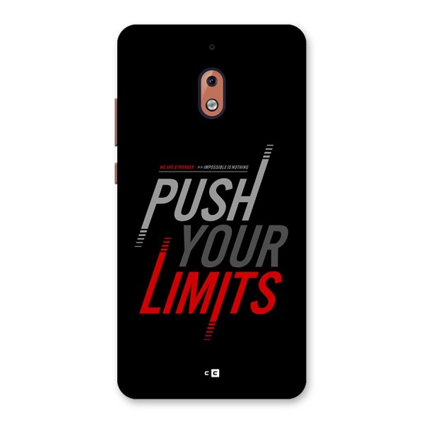 Push Your Limits Back Case for Nokia 2.1