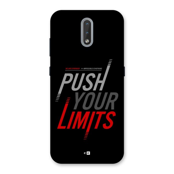 Push Your Limits Back Case for Nokia 2.3