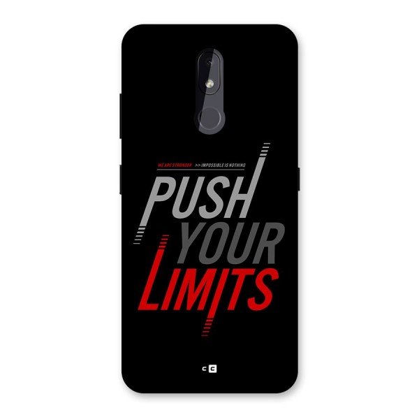 Push Your Limits Back Case for Nokia 3.2