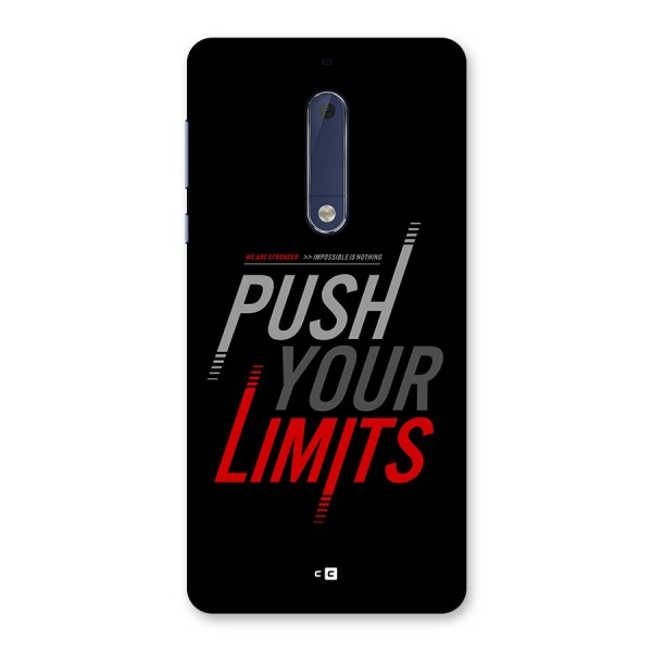 Push Your Limits Back Case for Nokia 5